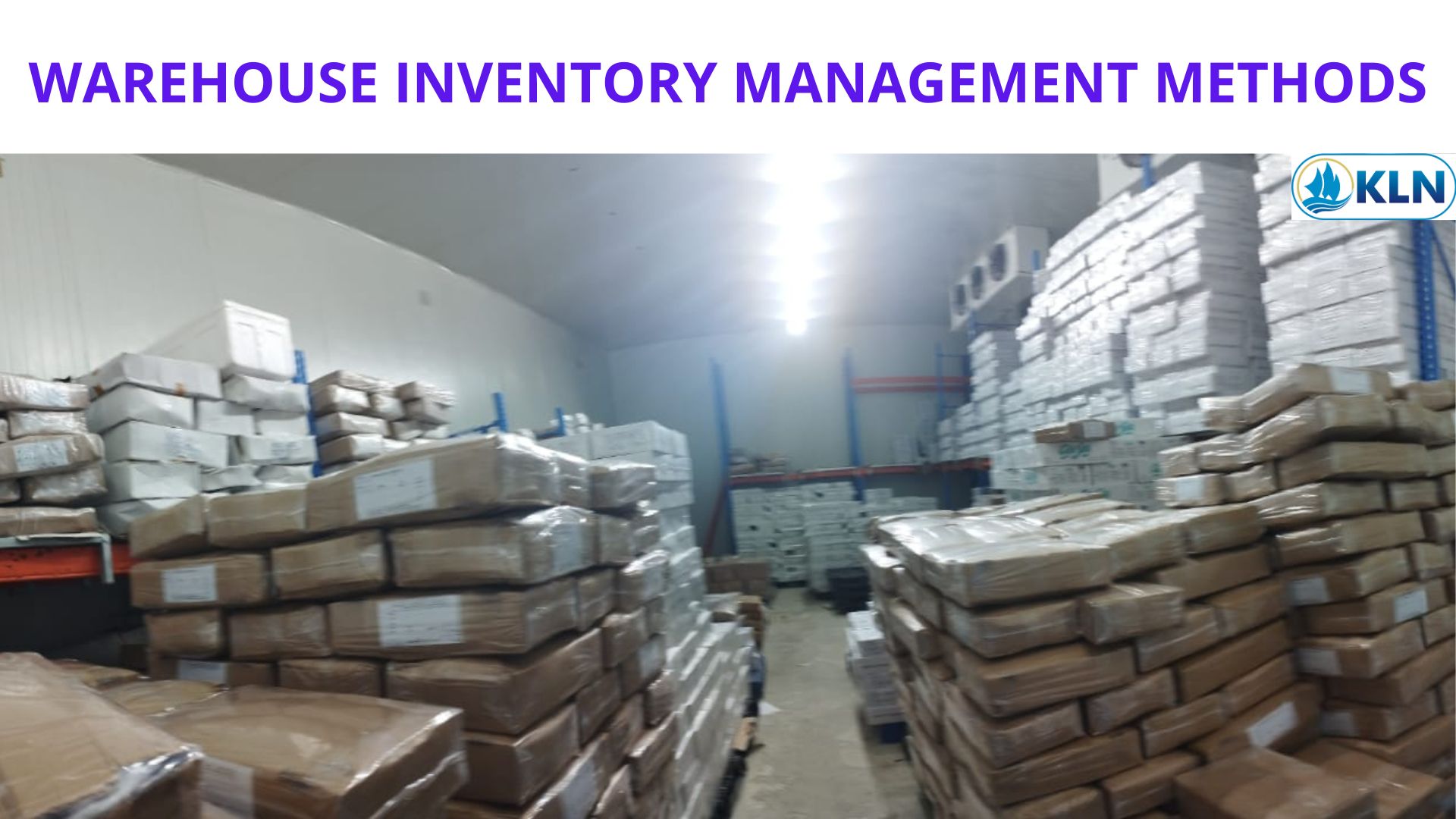 WAREHOUSE INVENTORY MANAGEMENT METHODS